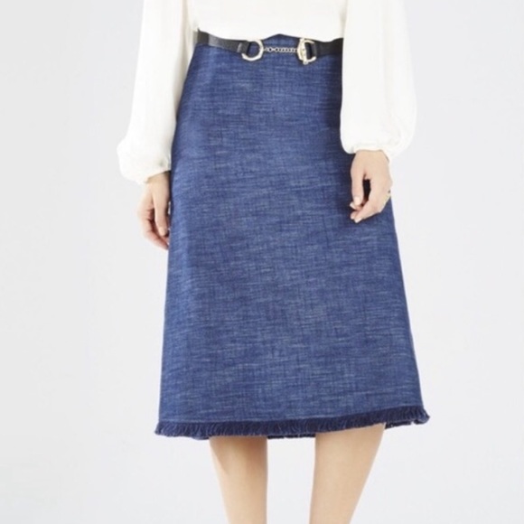 BCBGMaxAzria Dresses & Skirts - BCBG Maxazria Manne Dark Navy Skirt Size 10